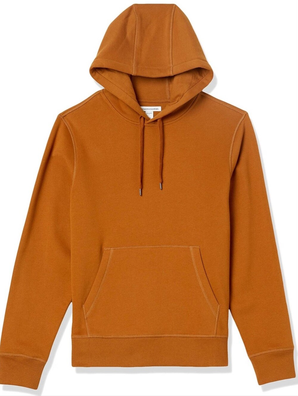 Amazon Essentials Men's Hooded Sweatshirt In Mustard Yellow
